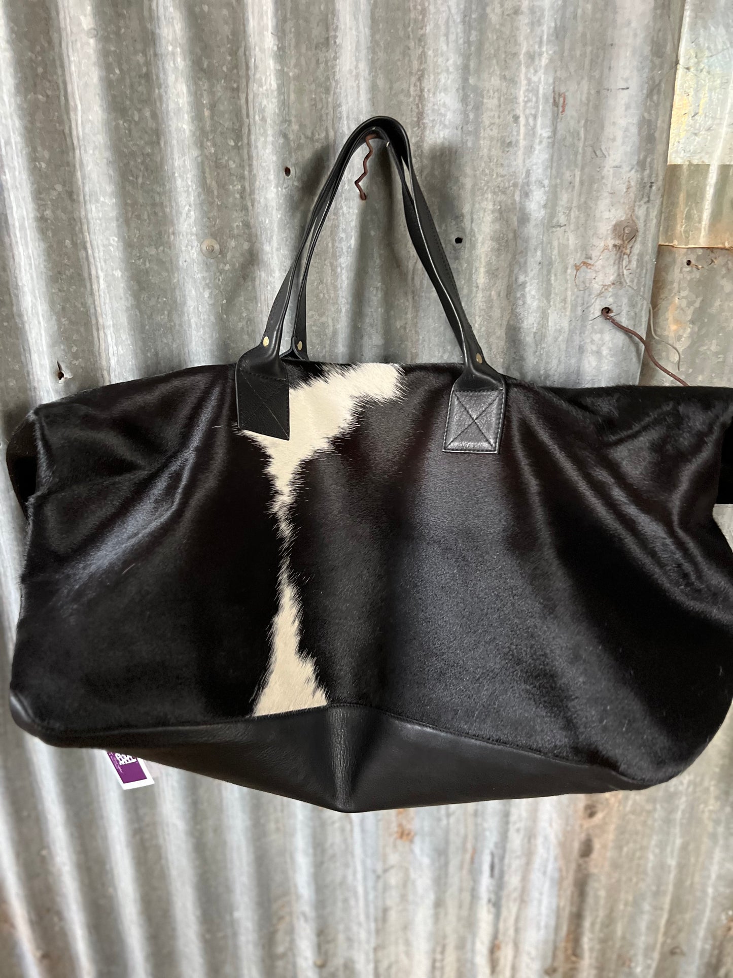 Sophie large cowhide travel bag