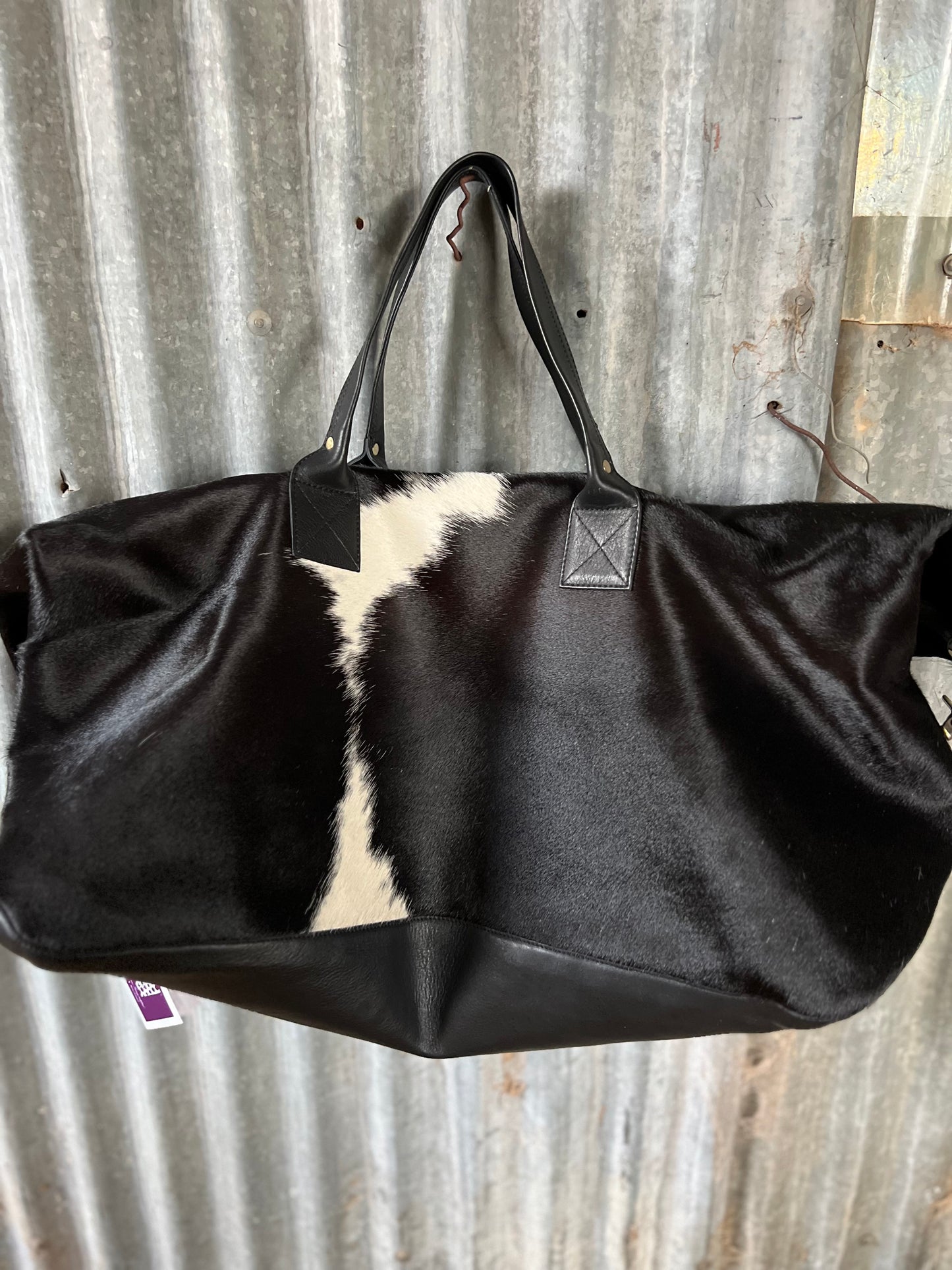 Sophie large cowhide travel bag