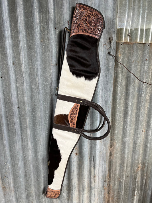 Black & white rifle case