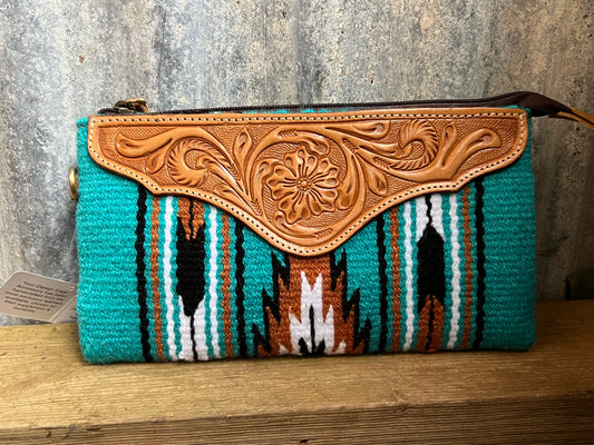 Turquoise Navaho Clutch